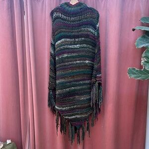 Handmade Knitted Statement Shawl